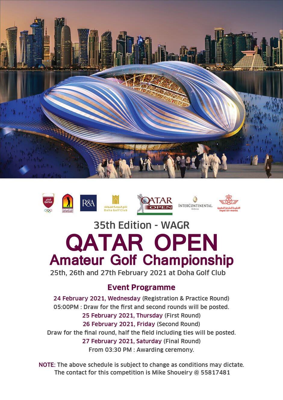 The Qatar Open Doha Golf Club